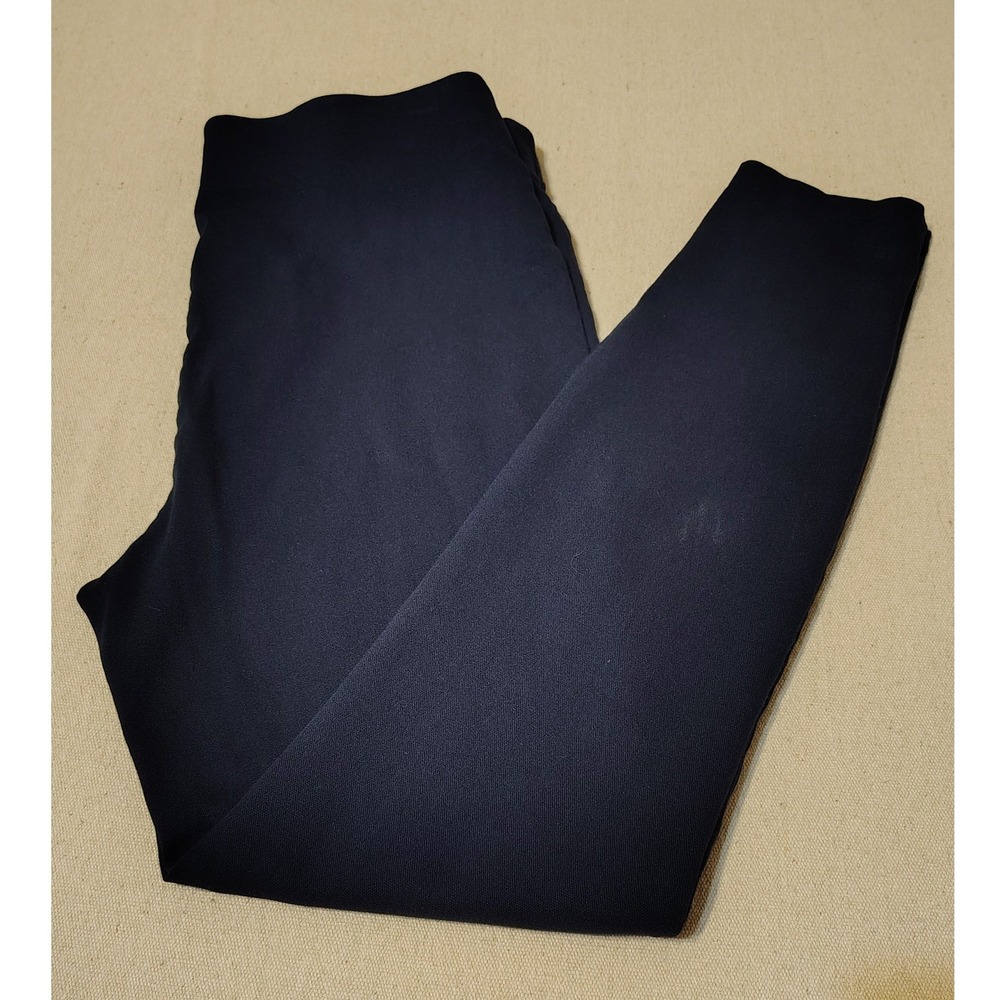 LC Lauren Conrad Pants Navy Blue Elastic Waist Wide Leg XXL RR